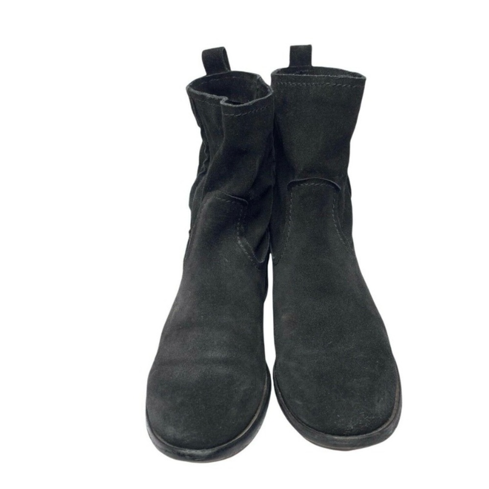 FRYE Short Slouch Suede Bootie - Picture 2 of 8